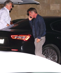 Sean Penn Hits Soho In Malibu