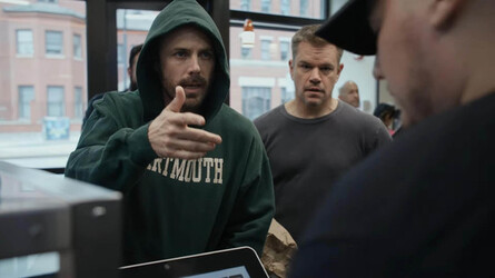 Casey Affleck and Matt Damon Rob a Dunkin with Finger Guns in New Video