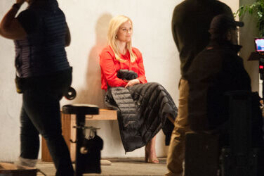 EXCLUSIVE Reese Witherspoon spotted filming a scene with SNL alum Jon Rudnitsky