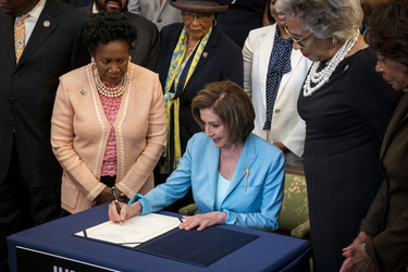 Juneteenth National Independence Day Act Signed