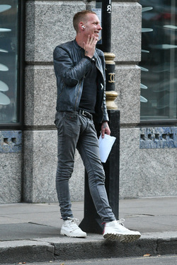 Laurence Fox seen out and about in Mayfair