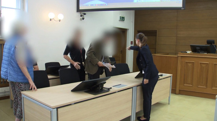 Female Cultist Flashes Her Bra As Pipe Bomb Trial Against Two Brits And Two Austrians Kicks Off