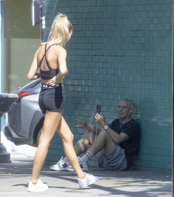 Jamie Laing and Sophie Habboo spotted in Notting Hill