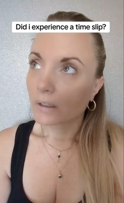 Psychic says she accidentally TIME TRAVELLED during flight