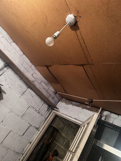 CREEPY DISNEY PICTURES IN BASEMENT OF NEW HOUSE