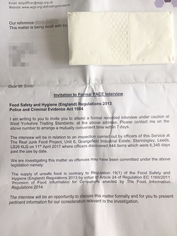  JUNK FOOD PROJECT BOSS TO BE HAULED BEFORE TRADING STANDARDS FOR SERVING FOOD 17 YEARS OUT OF DATE