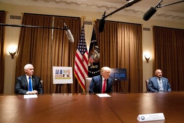 President Trump Meets With National Association of Police Organizations Leadership