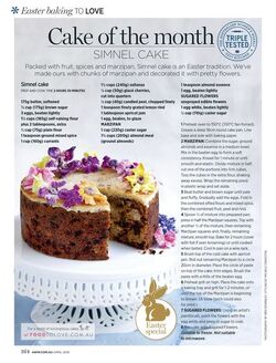 Cake of the month Simmel Cake Cake of the month Simmel Cake
