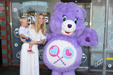 Heather Morris with son Owen Heather Morris with son Owen