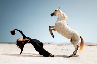 Kendall Jenner Rides High in Stella McCartney Winter 2023 Ad Kendall Jenner Rides High in Stella McCartney Winter 2023 Ad