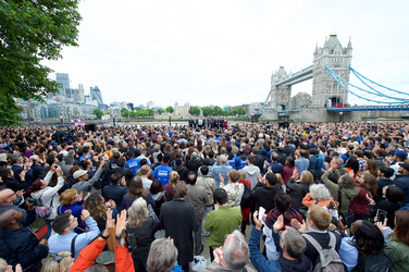 London Bridge terror attack vigil