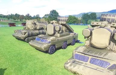 Russians Fooled After MLRS Revealed By Ukraine To Be Inflatable Dummy