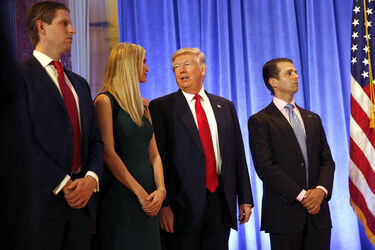 FILE PHOTOS Donald Trump Book They were in the back of the room when God handed out brains Trump doesn t think much of Don Jr. and Eric s intelligence according to Fire and Fury book