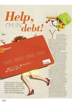 Help I m in debt Help I m in debt