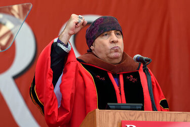 Steven Van Zandt receives Honorary Doctorate from Rutgers