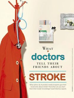 What doctors tell their friends about strokes