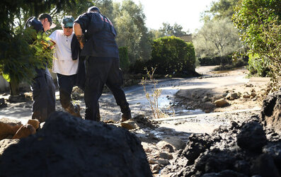 California hit by deadly mudslides California hit by deadly mudslides