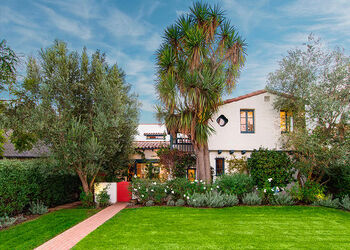 Amber Valletta Inside her romantic Spanish home in Santa Monica