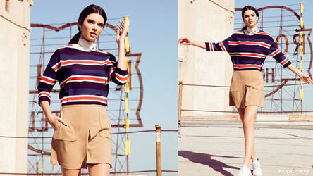 GIGI HADID AND KENDALL JENNER FOR PENSHOPPE PRE HOLIDAY CAMPAIGN GIGI HADID AND KENDALL JENNER FOR PENSHOPPE PRE HOLIDAY CAMPAIGN