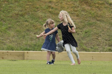 Zara and Mike Tindall have fun with Prince William and their kids at the polo Zara and Mike Tindall have fun with Prince William and their kids at the polo