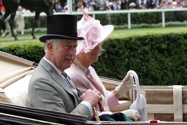 Royals at Royal Ascot horse race Royals at Royal Ascot horse race