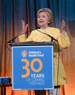 Hillary Clinton at Children s Health Fund Annual Benefit