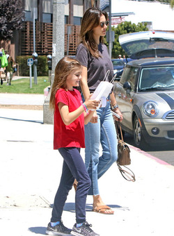 Alessandra Ambrosio And Partner Jamie Mazur Step Out With Daughter Anja 23 