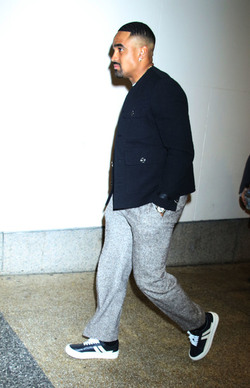 Jalen Hurts seen at CBS Mornings