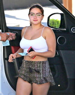 Ariel Winter leaving hotel after gettting new tattoo