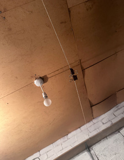 CREEPY DISNEY PICTURES IN BASEMENT OF NEW HOUSE