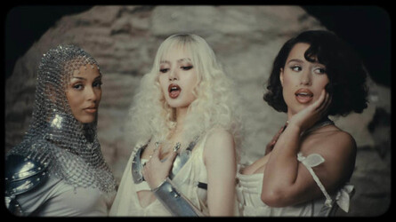 LISA new music video BORN AGAIN feat. Doja Cat RAYE