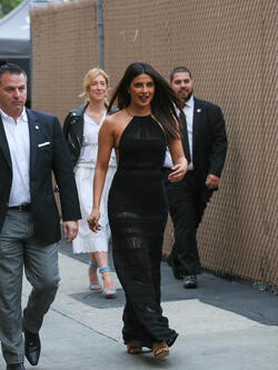 Priyanka Chopra is seen at Jimmy Kimmel Live Priyanka Chopra is seen at Jimmy Kimmel Live
