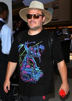 Movie Star Jack Black Loving The Rock Gods