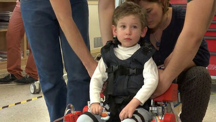 First ever paediatric exoskeleton First ever paediatric exoskeleton