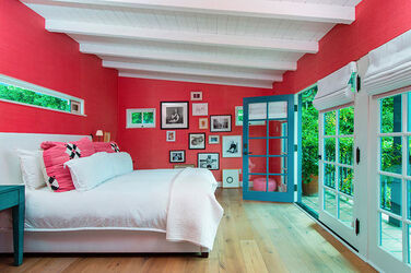 Amber Valletta Inside her romantic Spanish home in Santa Monica