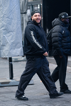 Celebrity Bear Hunt winner Big Zuu at Global Radio