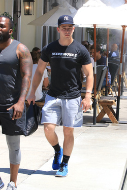 A Buff Looking Nick Jonas Heads to Lunch A Buff Looking Nick Jonas Heads to Lunch