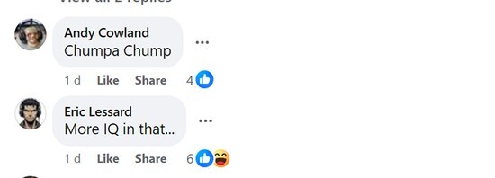 HILARIOUS IMAGES show a lollipop that has been sucked into the shape of Donald Trump.