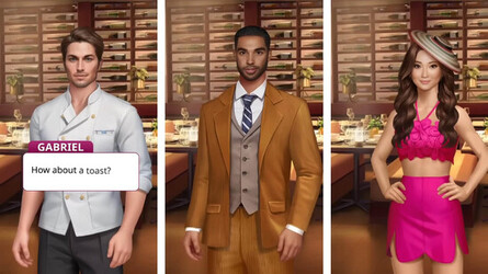 First look at the Emily In Paris interactive game. 