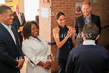Harry And Meghan Start Four Day Visit To Colombia