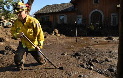 California hit by deadly mudslides California hit by deadly mudslides