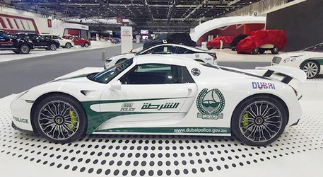 Dubai Police add luxury Porsche to amazing fleet