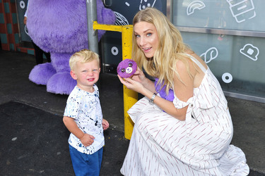Heather Morris with son Owen Heather Morris with son Owen