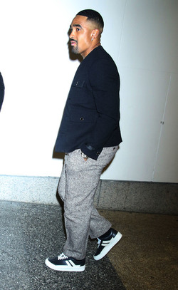 Jalen Hurts seen at CBS Mornings