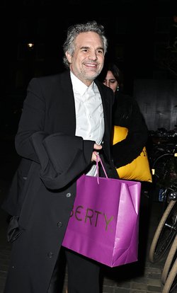Mark Ruffalo arrives at the Chiltern Firehouse