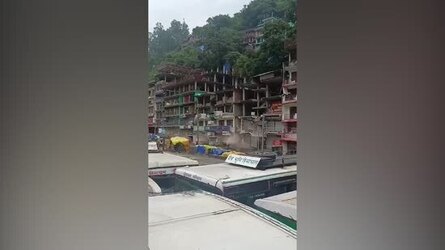 Video LANDSLIDE HORROR Hillside Houses Crumble In Monsoon Hit India Video LANDSLIDE HORROR Hillside Houses Crumble In Monsoon Hit India