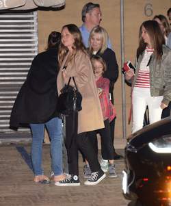 Jennifer Meyer is all smiles as she enjoys Mother s Day with friends and loved ones at Nobu in Malibu.