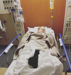 Celebs who ended up in hospital