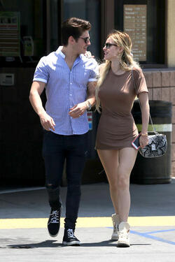Bella Thorne and Gregg Sulkin can t keep their hands off of each other leaving Rite Aid. Bella Thorne and Gregg Sulkin can t keep their hands off of each other leaving Rite Aid.
