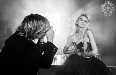 Stella Maxwell Gets Glam In Chrome Hearts Fall 2020 Campaign